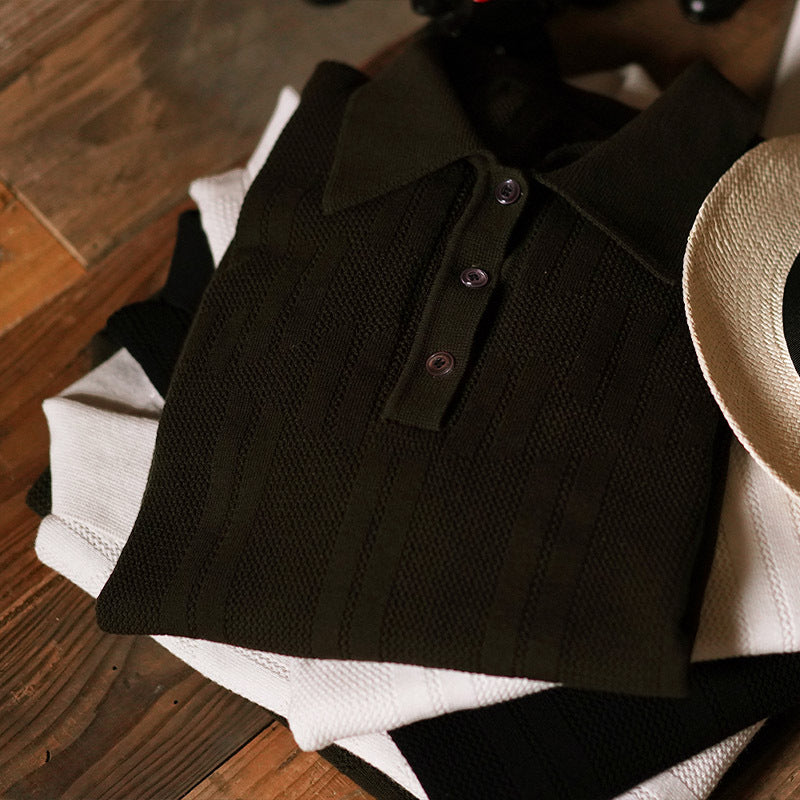 Camisa polo de punto