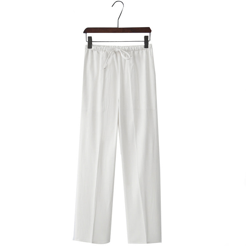 Linen Casual Pants - Marbella