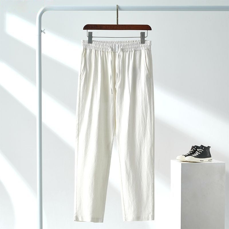 Linen Casual Pants - Monaco
